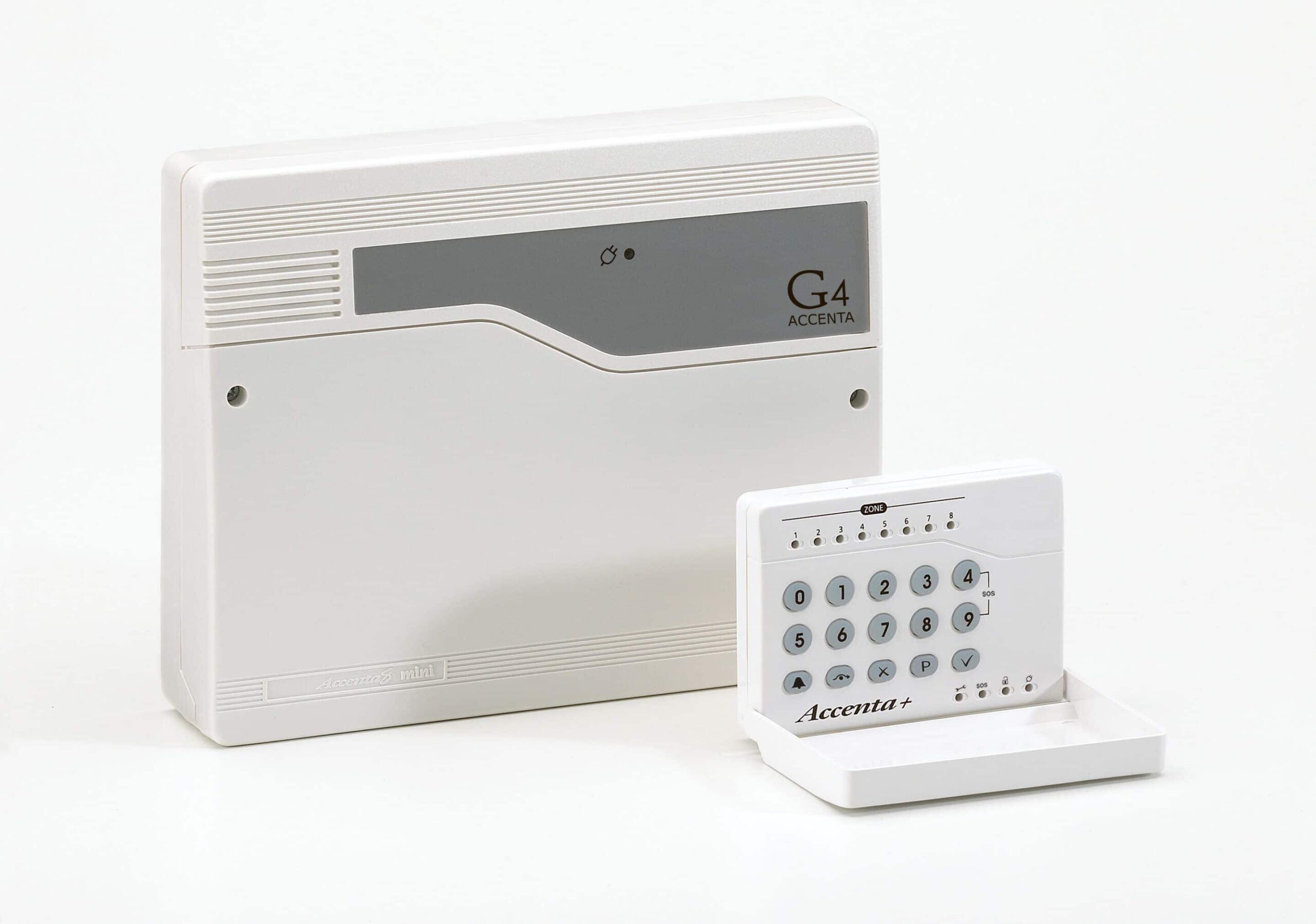 Honeywell Accenta Gen4 8 Zone mini connexion alarme antivol avec télécommande clavier 8sp400 