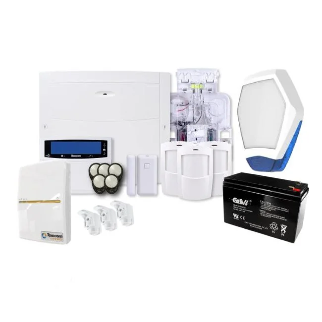 TEXECOM KIT-0002-A Complete 64-W, WiFi and App Enabled FULL Wireless Alarm Kit
