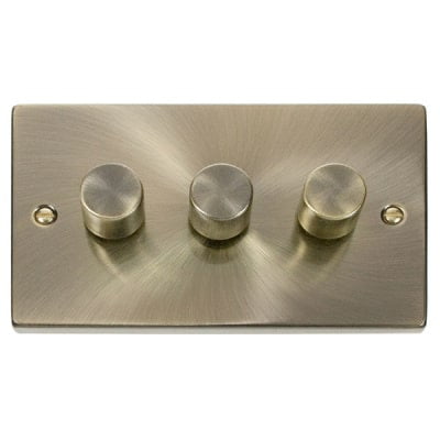 Click Deco Antique Brass Switches and Sockets